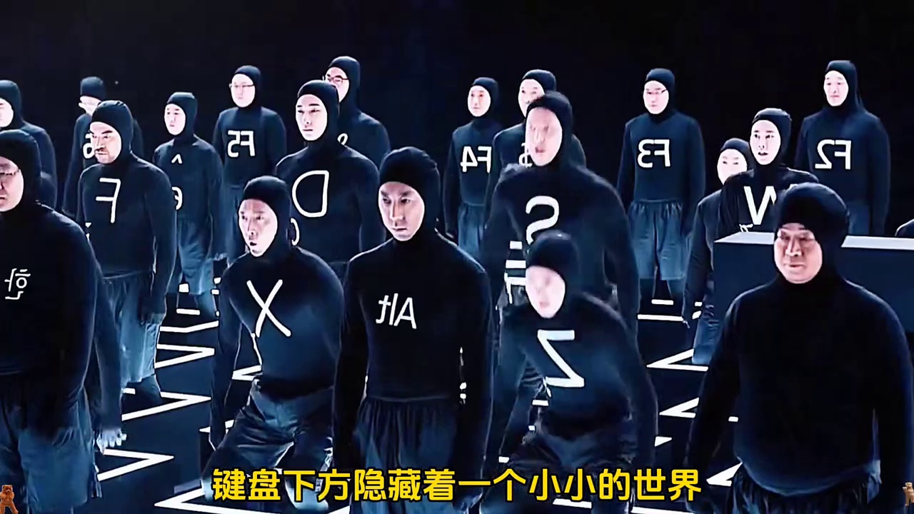 按键小人